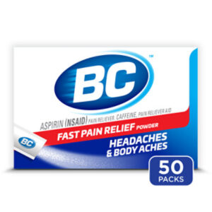 Bc Pain Relief Powder Headaches & Body Aches Fast Regular Str - 50 Count
