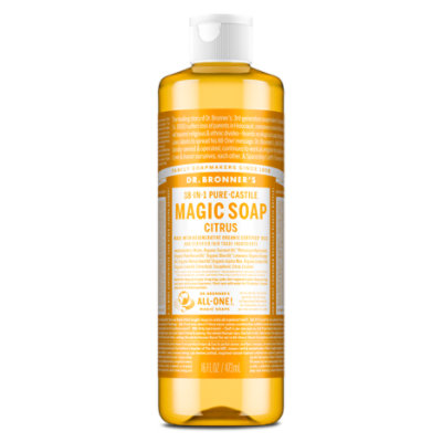 Dr. Bronner's Citrus Pure-Castile Magic Soap - 16 Fl. Oz.