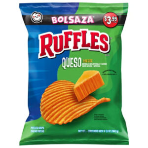Ruffles Potato Chips Queso Cheese - 6.5 Oz
