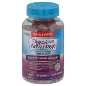 Digestive Advantage Daily Probiotic Gummies Superfruit Blend - 90 Count