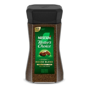 NESCAFE Tasters Choice Coffee Instant House Blend Decaf Jar  - 7 Oz