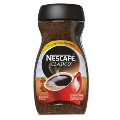 NESCAFE Classico Coffee Instant Dark Roast - 10.5 Oz