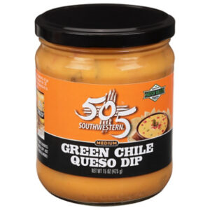 505 Southwestern Green Chile Medium Queso Dip Jar - 15 Oz