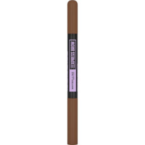 Maybelline Express Brow 2-In-1 Pencil and Powder Eyebrow Makeup Soft Brown - 0.02 Oz