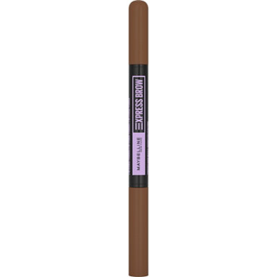 Maybelline Express Brow 2-In-1 Pencil and Powder Eyebrow Makeup Soft Brown - 0.02 Oz
