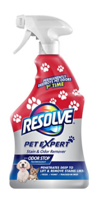 Resolve Pet Stain And Odor Remover Carpet Cleaner Spray - 22 Oz