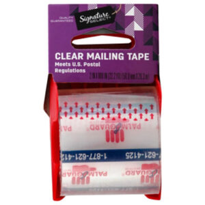 Signature SELECT 2 Inch By 800 Inch Clear Mailing Tape - Each