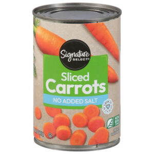 Signature SELECT Carrots Sliced No Salt Added - 14.5 Oz