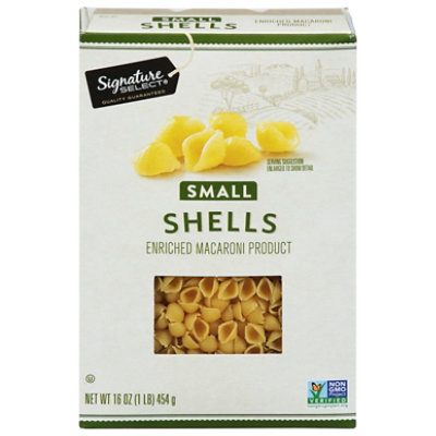 Signature SELECT Pasta Shells Small Box - 16 Oz