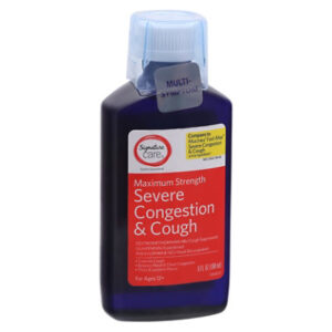 Signature Select/Care Severe Congestion & Cough Relief Maximum Strength - 6 Fl. Oz.