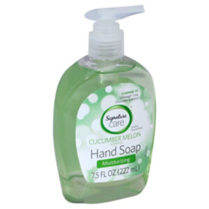 Signature Select/Care Hand Soap Cucumber Melon Scented Moisturizing - 7.5 Fl. Oz.