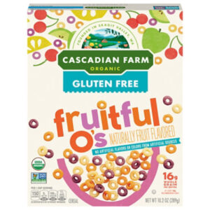Cascadian Farm Organic Cereal Fruitful Os - 10.2 Oz