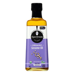 Spectrum Sesame Oil Organic Medium Heat Unrefined - 16 Fl. Oz.