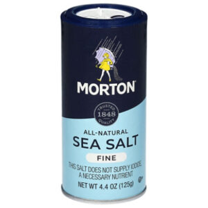 Morton Sea Salt Fine - 4.4 Oz