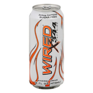 WIRED Energy Drink Sugar Free Triple Caffeine - 16 Fl. Oz.