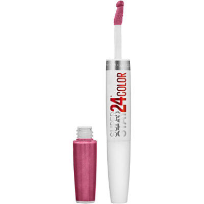 Maybelline Super Stay 24 2-Step Liquid Lipstick Makeup Wear On Wildberry Kit - Each