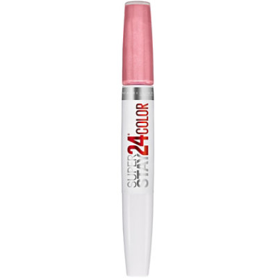 Maybelline Super Stay 24 2-Step Liquid Lipstick Makeup So Pearly Pink Kit - Each