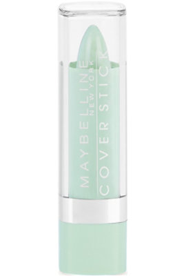 Maybelline Cover Stick Corrector Concealer Green Corrects Redness - 0.16 Oz