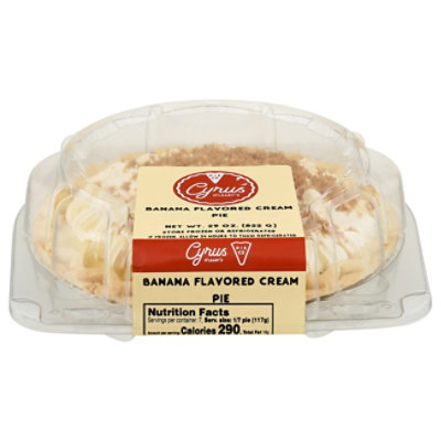 Bakery Pie Banana Cream Cyrus - Each