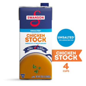 Swanson Unsalted Chicken Stock - 32 Oz