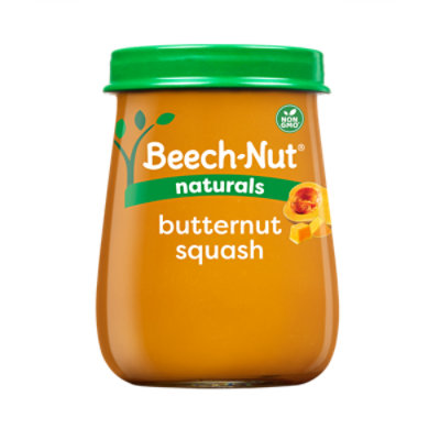 Beech-Nut Naturals Stage 1 Butternut Squash Baby Food - 4 Oz