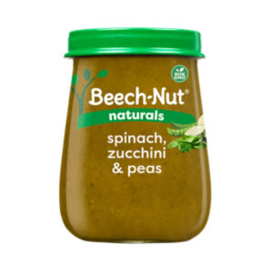 Beech-Nut Naturals Stage 2 Spinach Zucchini & Peas Baby Food - 4 Oz
