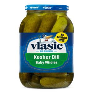 Vlasic Keto Friendly Kosher Dill Baby Whole Pickles - 46 Fl Oz