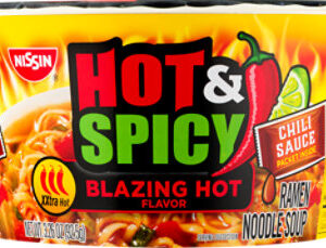 Nissin Bowl Noodles Ramen Noodle Soup Hot & Spicy Super Picante Flavor - 3.26 Oz