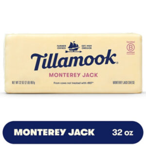 Tillamook Monterey Jack Cheese Block - 2 Lb
