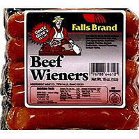 Falls Brand Beef Wieners - 16 Oz