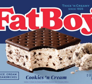 FatBoy Cookies And Cream Ice Cream Sandwich - 12-5 Oz