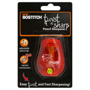 Bostitch Twist n Sharp Pencil Sharpener - Each