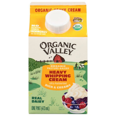 Organic Valley Organic Heavy Whipping Cream - 16 Fl. Oz.