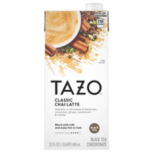 TAZO Tea Concentrate Black Tea Classic Chai Latte - 32 Fl. Oz.