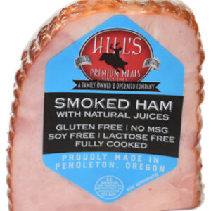 Hills Premium Meats Hardwood Smoked Bonelesss Calf Ham - 2 Lb