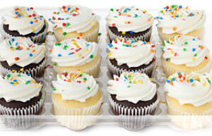 Bakery Cupcake Whip Icing Assorted 12 Count - Each