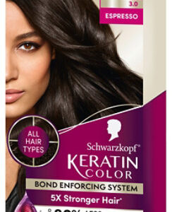 Schwarzkopf Keratin Color 3.0 Espresso Permanent Hair Color Cream - Each