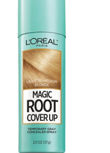 L'Oreal Paris Magic Root Cover Up Gray Concealer Spray Light to Medium Blonde - 2 Oz
