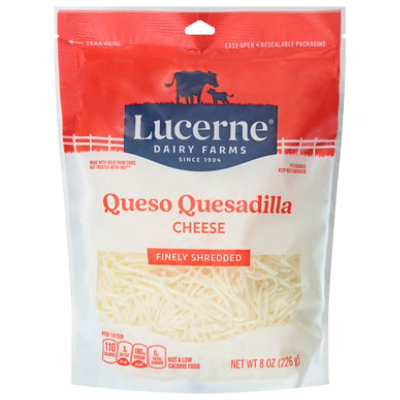 Lucerne Cheese Finely Shredded Queso Quesadilla - 8 Oz