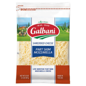 Galbani Mozzarella Low Moisture Part Skim Shredded - 32 Oz