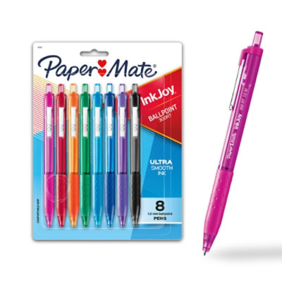 PM Inkjoy 300rt F Asst Color - 8 Count