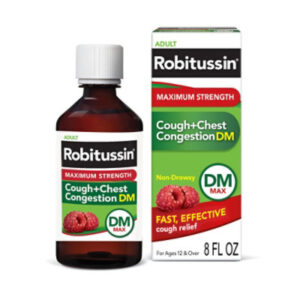 Robitussin DM Cough? Congestion Relief Maximum Strength Adult - 8 Fl. Oz.