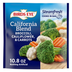 Birds Eye Steamfresh Broccoli Cauliflower & Carrots Frozen Vegetables - 10.8 Oz