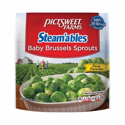Pictsweet Farms Steamables Baby Brussel Sprouts Farm Favorites - 12 Oz