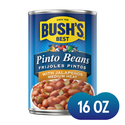 Bush's Pinto Beans with Jalapenos - 16 Oz