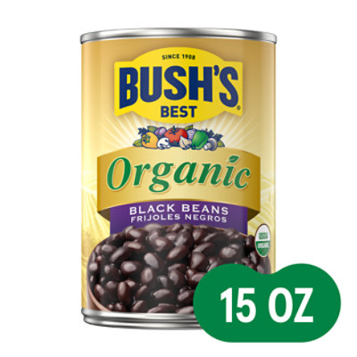 Bush's Organic Black Beans - 15 Oz