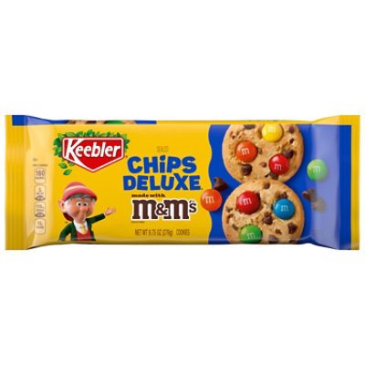 Keebler Chips Deluxe Cookies Made with M&M? - 9.75 Oz