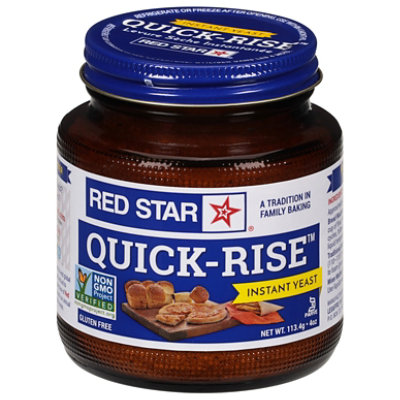 Red Star Yeast Quick Rise Jar - 4 Oz