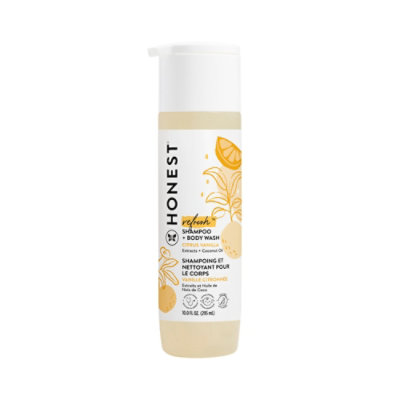 The Honest Company Shampoo and Body Wash Citrus Vanilla Refresh - 10.0 Fl. Oz.