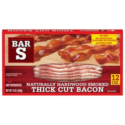 Bar-S Bacon Thick Sliced - 12 Oz